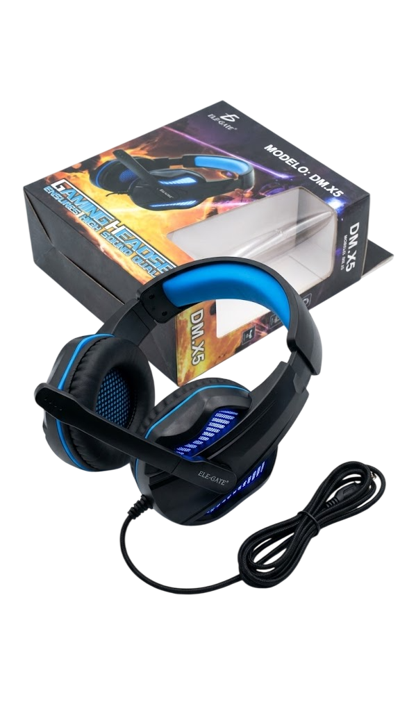HEADPHONE ELE-GATE GAMING USB DM.X5