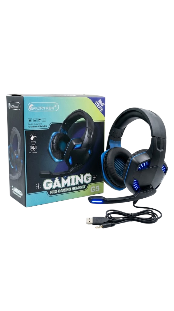 HEADPHONE RGB GAMING USB G5